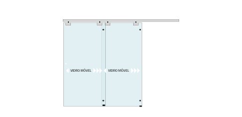 Opção de montagem sistema PCR-1001.