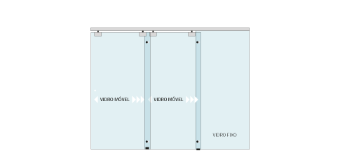 Opção de montagem sistema PCR-1003.