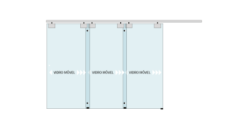 Opção de montagem sistema PCR-1005.