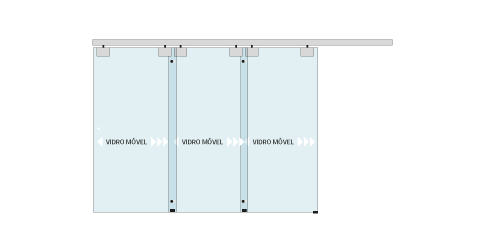 Opção de montagem sistema PCR-1015.