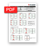 Mono folha Barras Anti-Pânico AFCAMÕES