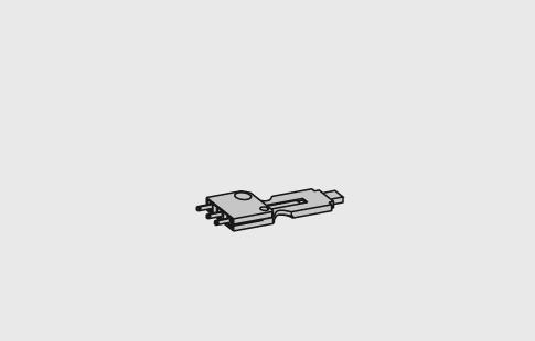 AFCAMÕES ABA-1024, Acessório sistema BAP-6300, microswitch para atuação de sinais visuais ou sonoros.