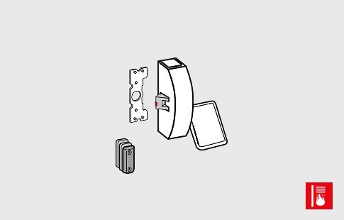 AFCAMÕES ABA-1047, Acessórios BAP-6200 (Exit-Pad), com 1 ponto de fecho, modular, para portas corta fogo.