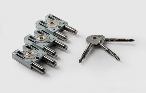 AFCAMÕES ACS-9082, Miolo triplo para a fechadura tripla referência FEC-812.