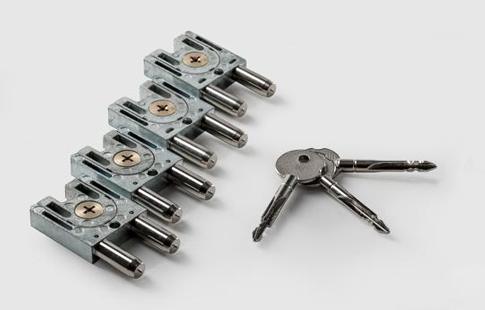 AFCAMÕES ACS-9083, Miolo quádruplo para fechadura quádrupla referência FEC-912.