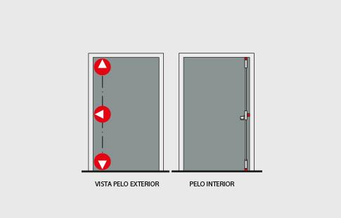 AFCAMÕES Exit-Pad BAP-6204V /VM /M