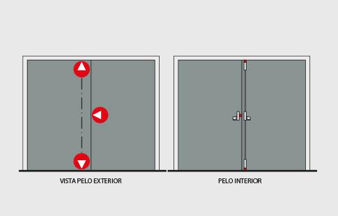 AFCAMÕES Exit-Pad BAP-6210V /VM /M