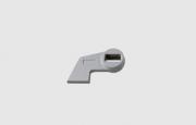 AFCAMÕES AML-1019,Braço inferior em aço (DORMA 7431), para portas de aço de ação simples, reversível, montado por soldadura.