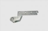 AFCAMÕES AML-1022, Braço superior porta batente (DORMA 7411 k/56), para porta de madeira de ação simples (FLUSH-CLOSING). Com pino excêntrico. Permite o ajuste depois de pendurar a porta.